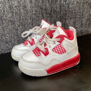 Baby Jordan 4’s Size 5c